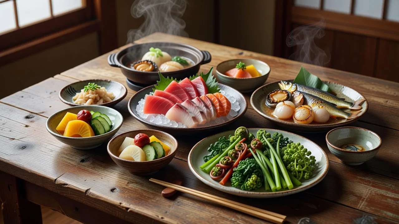 郷土料理の一例を写したイメージ写真